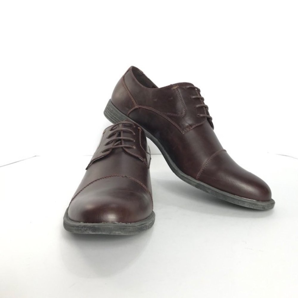 Viotti Men's Brown Casual Shoes with Laces Man Made Material Sizes 8.5 - 10.5